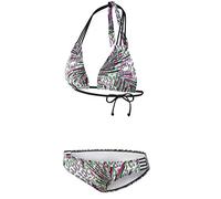 Beco Aqua Swimwear Women Triangle Bikini B-Cup, Womens, Triangel-Bikini, B-Cup aqua, black/multi-coloured polka dots