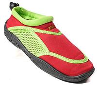 BECO Children's Bathing Shoes Surf 92171 58, Multi-colored ( Red / Green ) Size:20 EU