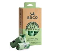 Beco Bags - Value Pack - 270 Large Unscented Poop Bags For Dogs - Eco-conscious - bags beco 270 poop value dog degradable pack large dogs friendly