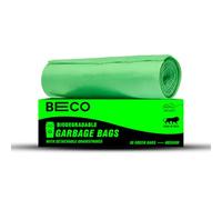 Beco Eco Friendly Garbage Bags for Dustbin | 30 Pcs | Medium 19 X 21 Inches | Pack of 1 | Green
