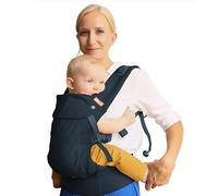 Beco Gemini 2.0 Baby Carrier Newborn to Toddler with M-Cloud™ Support - 4-Position Baby Carriers, Hip-Healthy Newborn Carrier, Fully Adjustable to Fit All Parents (7-35 lbs) - Charcoal
