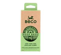 Beco Unscented Recycled Poop Bags - Eco - 120 Bags