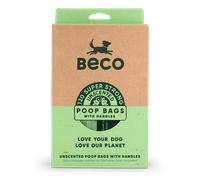 Beco Unscented Recyled Poop Bags with Handles - Handle Bags - 120 Bags