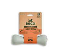 Beco Natural Rubber Chew Bone Green