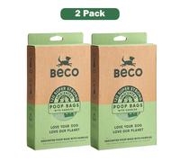 Beco Poop Bags with Handles, Unscented, 120 Count ( 2 Pack )