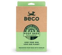 Beco Poop Bags with Handles (Unscented) - Pack Size : 120 Bags