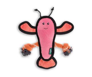 Beco Recycled Rough and Tough Lobster Dog Toy - Medium