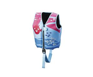 BECO Sealife Swimming Vest - Blue/Pink