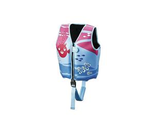 BECO Sealife Swimming Vest - Blue/Pink - Medium