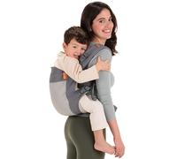 Beco Toddler Carrier (20-60 lbs) with Breathable 3D Mesh & Extra Wide Seat - Front-Carry & Backpack Style - Lightweight Sling Carrier for Children from 18months - Cool Dark Grey