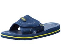 Beco Unisex Slipper, Unisex, Slipper, Unisex, Blue/Yellow, 44 (EU)