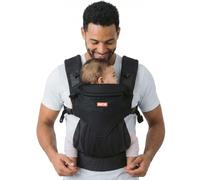 Beco Ventura Baby Carriers from Newborn to Toddler, Black, (7-45lbs) | Airflow Recycled Stretch Knit, 3 Ergonomic Carry Positions, Zip-Adjust M-Position Seat, Head Support & Padded Waistbelt