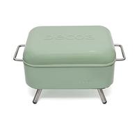 Becoa BBQ Grill Premium Portable Barbecue - Retro-styled & Colourful Grill (Sage Green) 7.5kg