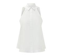Becola Sleeveless Top - female - Boss - Sleeveless Tops - White - XS - Tops XS