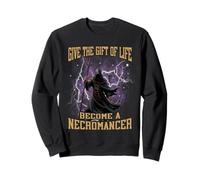 Become A Necromancer Funny Hard Meme Bootleg Sweatshirt