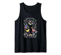 Become The Change - Pride Empowerment Rainbow LGBTQ+ Tank Top