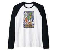 Become The Dragon Lover Mythology Japanese Koi Fish Art Raglan Baseball Tee