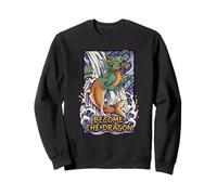 Become The Dragon Lover Mythology Japanese Koi Fish Art Sweatshirt