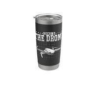 Become The Drone Remote Control FPV Quadcopter Drone Racing Stainless Steel Insulated Tumbler