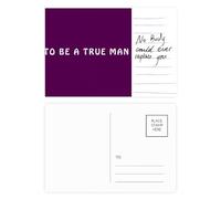 Become True Man Love Future Postcard Card Important Person Anniversary