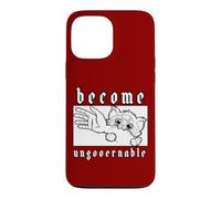 Become Ungovernable Cat Biting Arm Resistance Class Case for iPhone 13 Pro Max