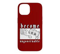 Become Ungovernable Cat Biting Arm Resistance Class Case for iPhone 14