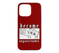 Become Ungovernable Cat Biting Arm Resistance Class Case for iPhone 15 Pro Max