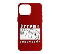 Become Ungovernable Cat Biting Arm Resistance Class Case for iPhone 16 Pro Max