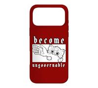 Become Ungovernable Cat Biting Arm Resistance Class Case for iPhone 17 Pro Max