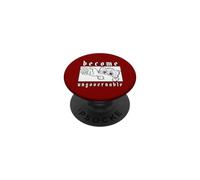 Become Ungovernable Cat Biting Arm Resistance Class PopSockets Adhesive PopGrip
