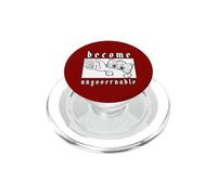 Become Ungovernable Cat Biting Arm Resistance Class PopSockets PopGrip for MagSafe