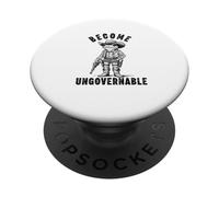 become ungovernable Cowboy frog funny frog PopSockets Adhesive PopGrip