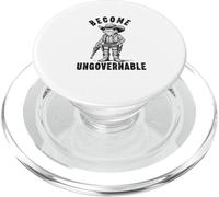 become ungovernable Cowboy frog funny frog PopSockets PopGrip for MagSafe