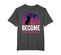 Become Ungovernable - Funny Cat Resist Political Corruption T-Shirt, Men's Big and Tall, Dark Heather Grey, 3X Tall