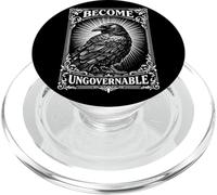 Become Ungovernable Funny Crow PopSockets PopGrip for MagSafe
