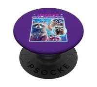 Become Ungovernable (Funny Racoon Bootleg Graphic) PopSockets Adhesive PopGrip