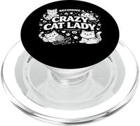 Becoming A Crazy Cat Lady Humor Personality Statement PopSockets PopGrip for MagSafe