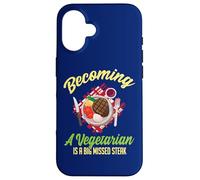 Becoming A Vegetarian Is A Big Missed Steak Case for iPhone 16