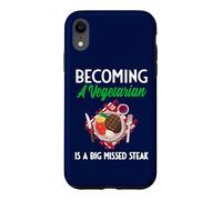 Becoming A Vegetarian Is A Big Missed Steak Case for iPhone XR