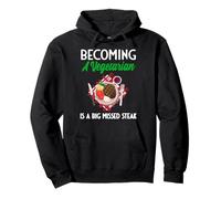Becoming A Vegetarian Is A Big Missed Steak Pullover Hoodie
