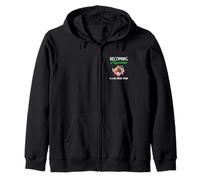 Becoming A Vegetarian Is A Big Missed Steak Zip Hoodie