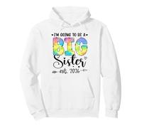 Becoming Big Sis finally I'm Going to be Big Sister est 2026 Pullover Hoodie