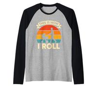 Becoming THIS IS HOW I ROLL Funny Soon-to-be Dad Raglan Baseball Tee