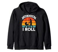 Becoming THIS IS HOW I ROLL Funny Soon-to-be Dad Zip Hoodie