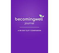 Becoming Well Journal: A 90-Day GLP-1 Companion | Track Weight Loss, Food, Mood, Symptoms, Side Effects & Injection Sites