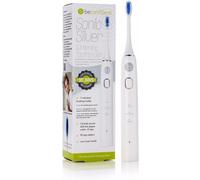 Beconfident Sonic Electric Whitening Brush White Silver