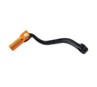 Becwdvo Adjustable Folding Gear Shifter/Fit for KTM SX 350F 450F 2007-2012 EXC 125 200 2001-2015 EXC250 2001-2003 SXF XCF 250 350 SX 125 150 Forged Gear Shift Lever(Orange)