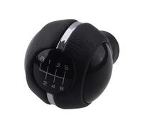 Becwdvo Car Stick Lever Handle 6 Speed Gear Shift Knob Interior PU Leather/Fit for Mini F54 F55 F56 F57 F60 Clubman Hatchback Countryman 2015-2017