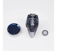 Becwdvo Car Stick Lever Handle Crystal 3-Piece Set Gear Shift Knob Volume Button/Fit for BMW X5 X6 E70 E71 08-13 Car Interior Accessories(Long Rod)