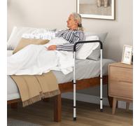 Bed Assist Rail Adjustable Bedside Standing Bar Fall Prevention Safety Hand Bar